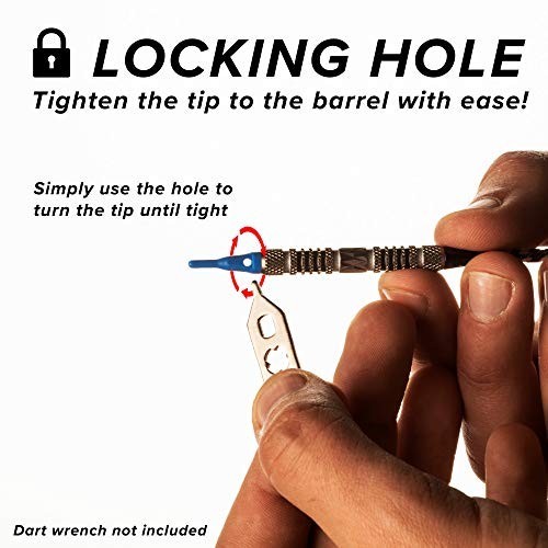 Soft Tip Dart Points 2BA Thread - Tufflex Super Short - 100/1000 Pack Options