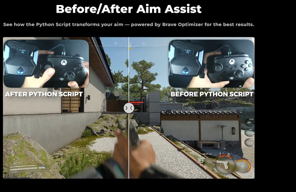 Python Prime COD/BO7 Zen Script BEST DEAL Aim assist, No recoil, Rapid fire/MORE