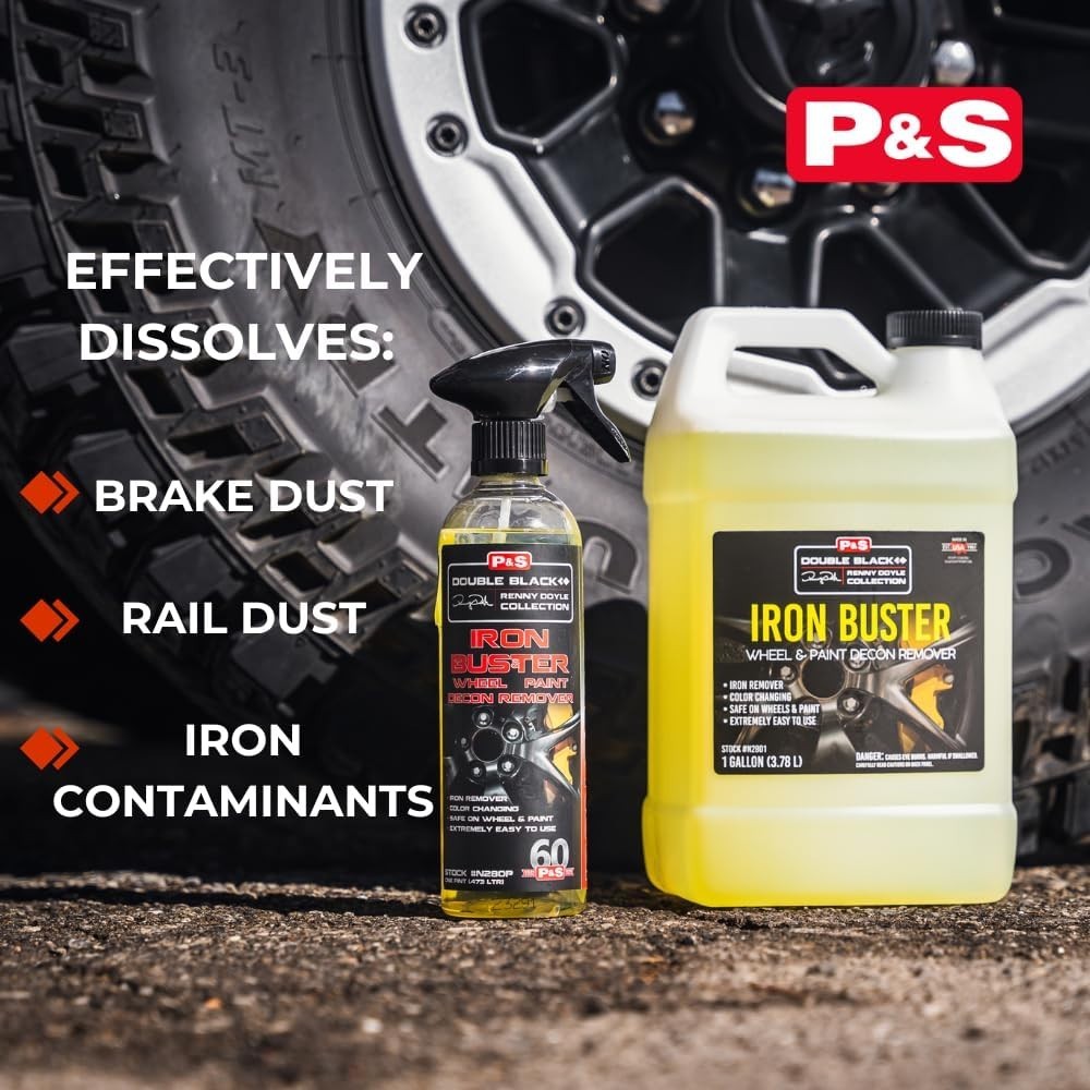 Color-Changing Iron Remover Spray - Safe on All Wheels