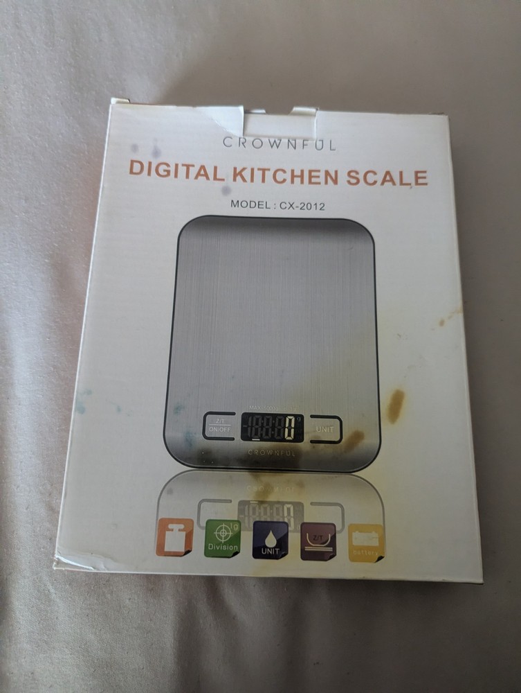 CROWNFUL Digital Kitchen Scale CX-2012