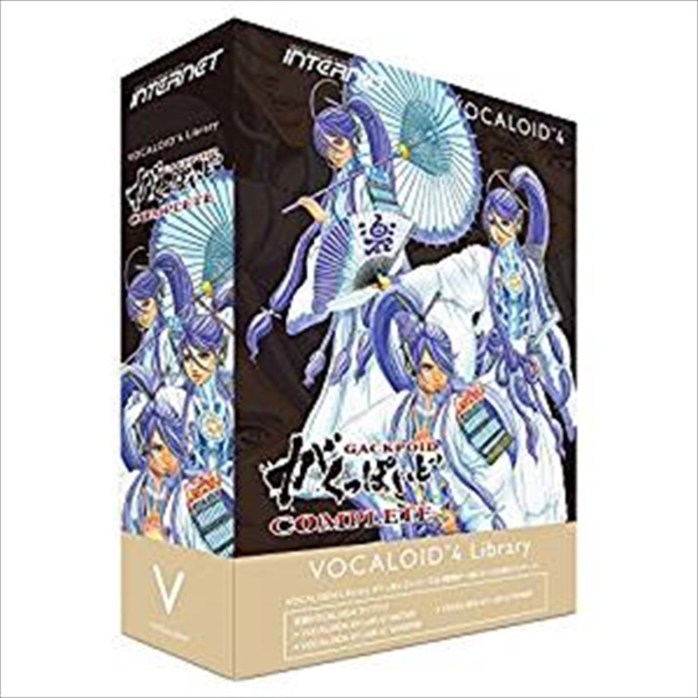 Internet VOCALOID4 Library Gackpoid COMPLETE Windows Mac Software Japan NEW