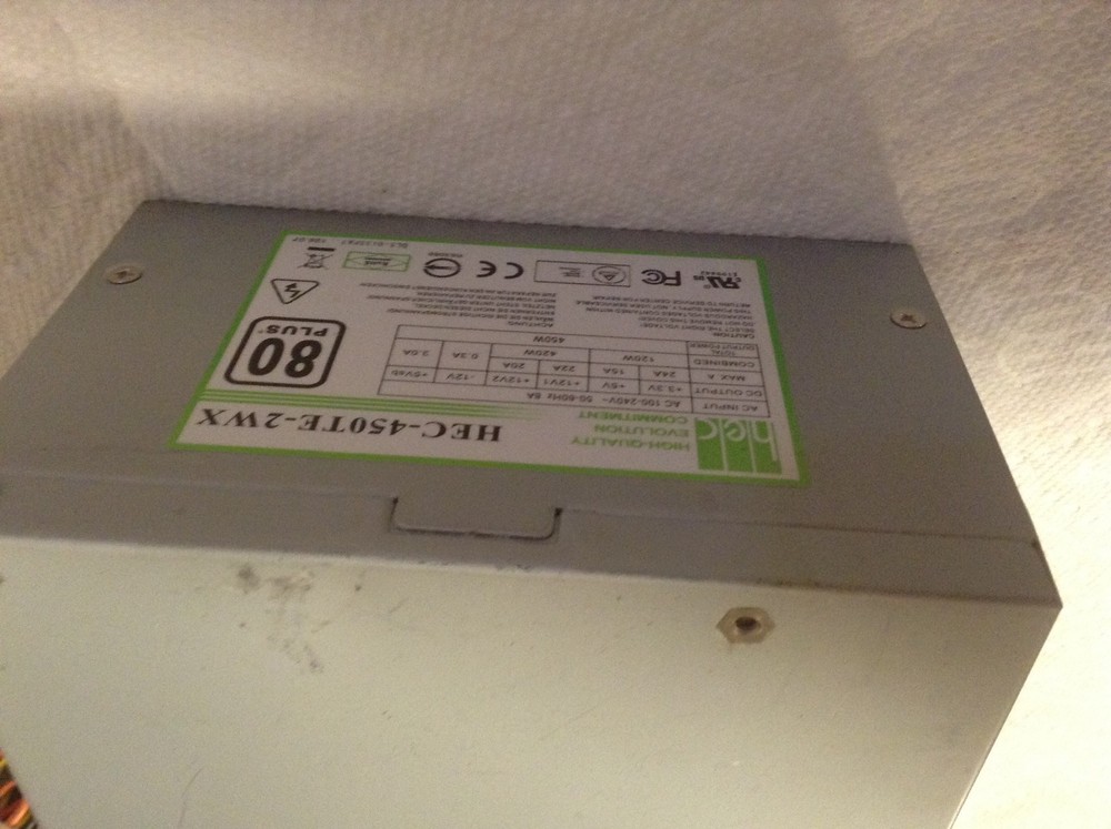 HEC HEC-450TE-2WX Power Supply