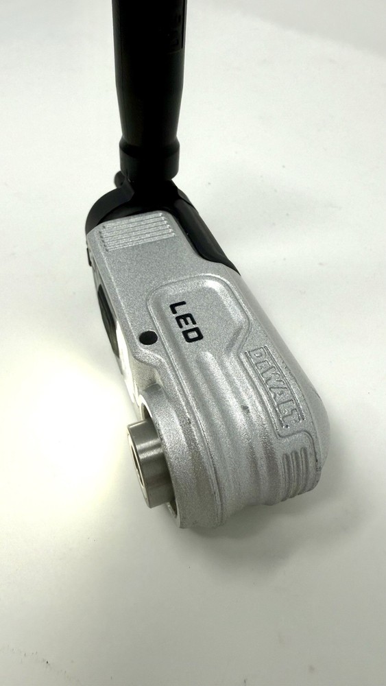 Dewalt DWALRAFT FLEXTORQ 1/4” Hex Lighted Right Angle Attachment W ADJ Handle
