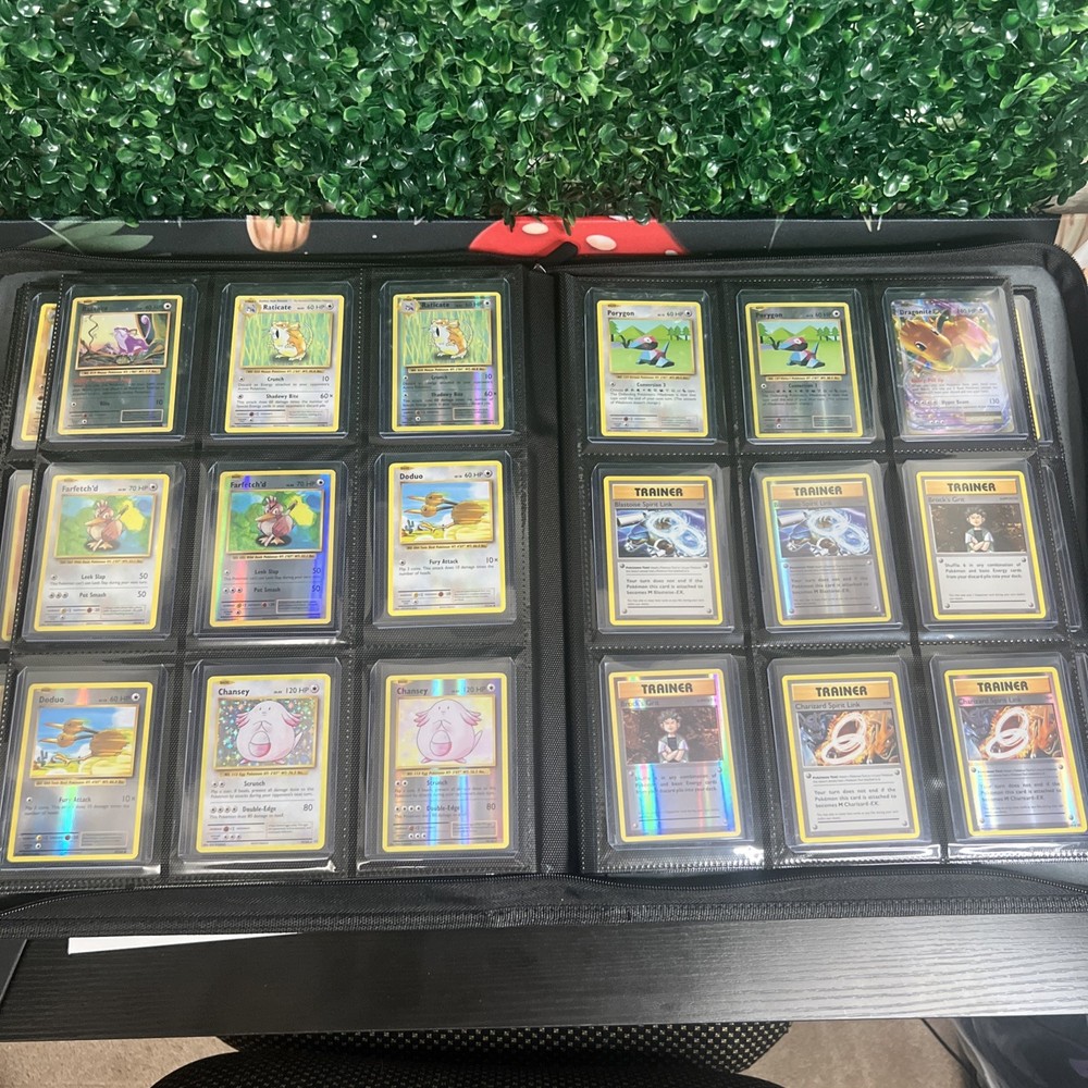 Pokemon XY Evolutions Complete Master Set w/ Top Loader Binder & Players Guide