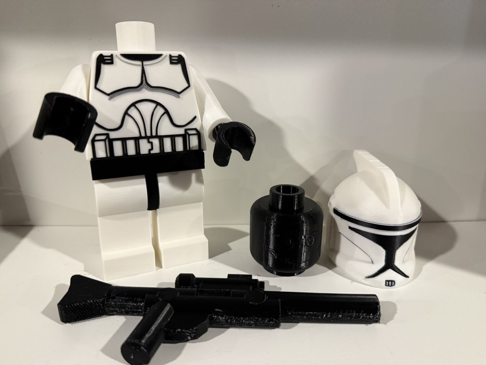 3D printed Oversized Lego Clone Trooper