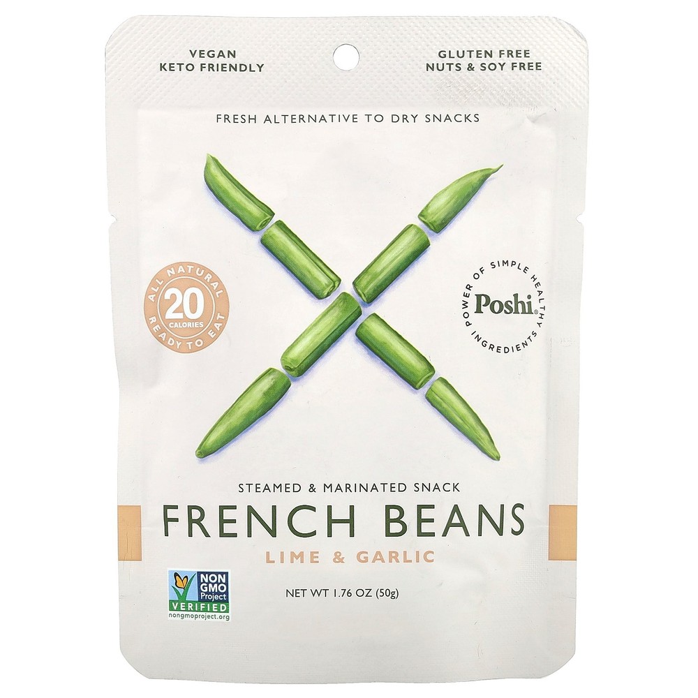 French Beans, Lime & Garlic, 1.76 oz (50 g)