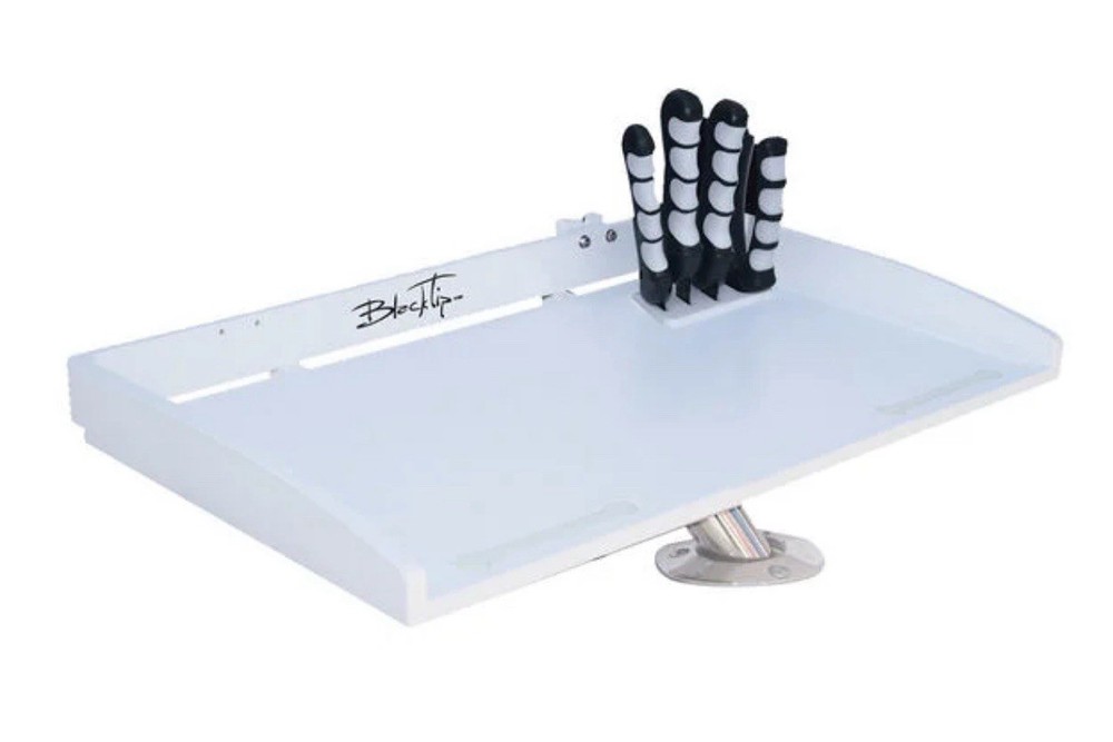 BLACKTIP 21” Fillet Fish Bait Table with Mount