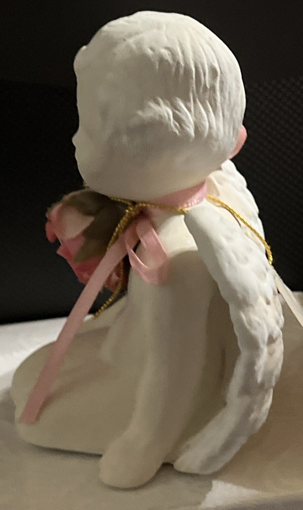 home decor christmas angel with present