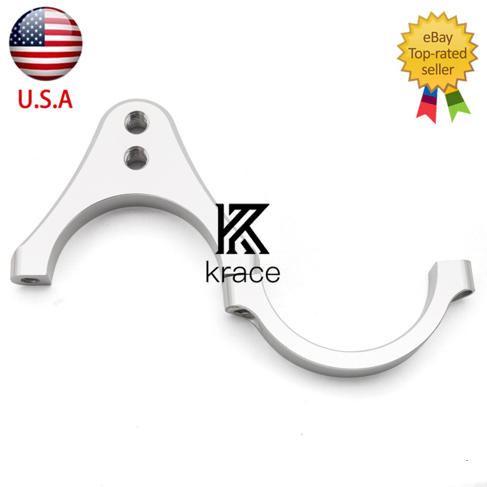 35mm Universal Motorbike CNC Steering Damper Fork Frame Mount Clamp Bracket