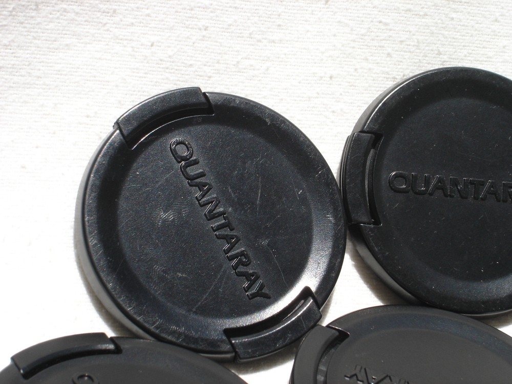 one QUANTARAY 55mm plastic front lens cap Japan