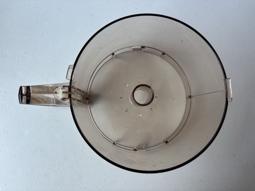Cuisinart DLC-10 Food Processor Replacement Part Amber Work Bowl Only