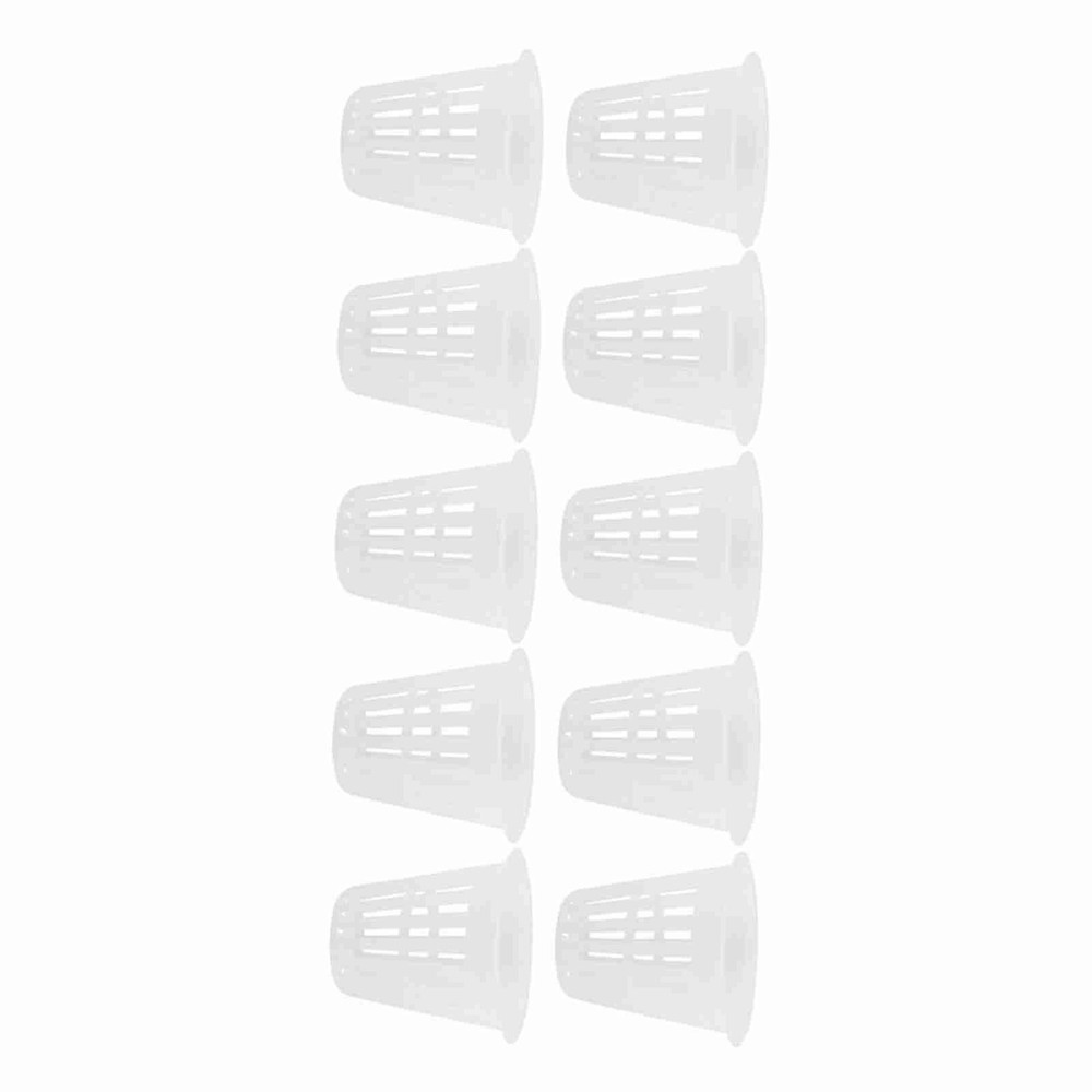 10pcs/Set Durable Safe Plastic Hydroponic Basket Cup For Garden Balcony