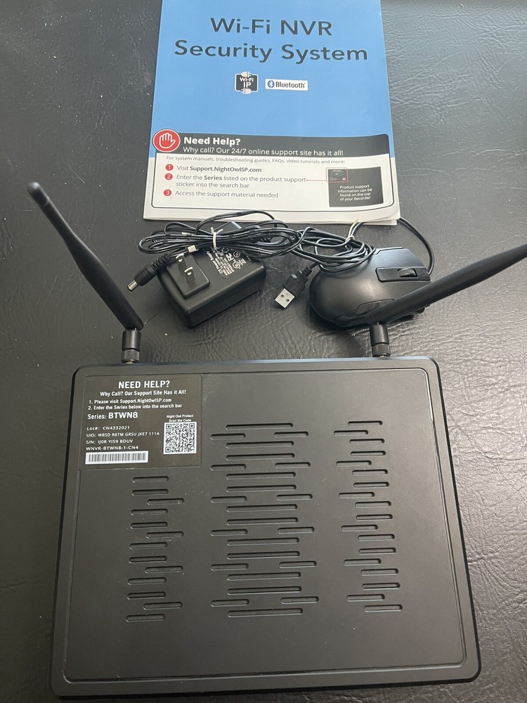 Night Owl Security Wireless 8 Camera System - Used - working