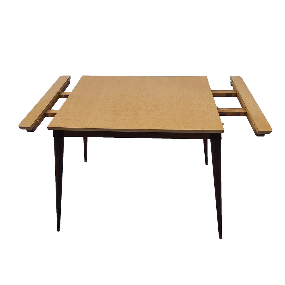 Midcentury 2 Leaves Kitchen/Dining Table