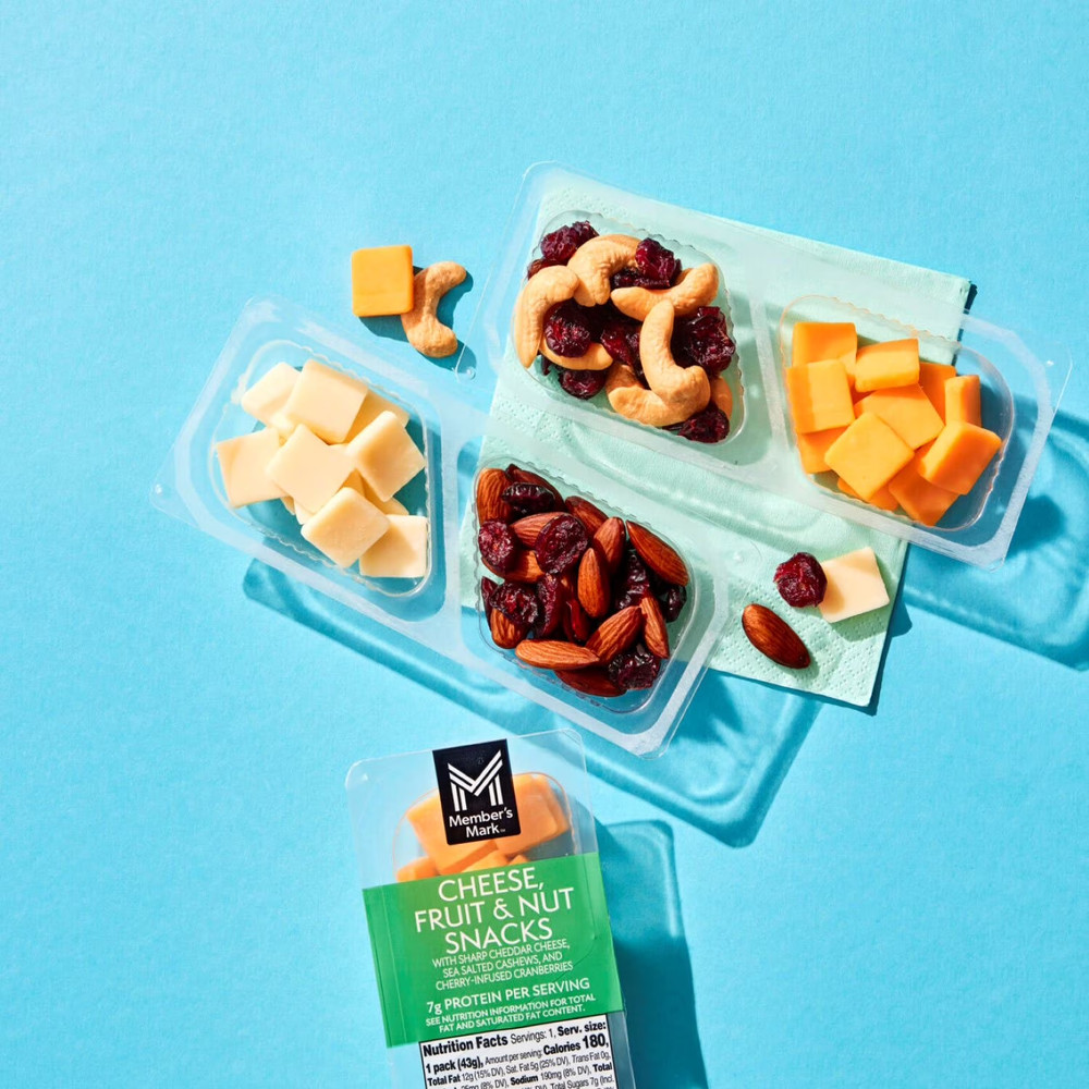 Member's Mark Cheese, Fruit and Nut Snacks, 12 pk.