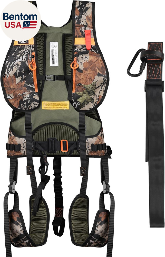 Tree Stand Harness, Hunter Safety System Harness for Tree Stand, Lightweight Pad