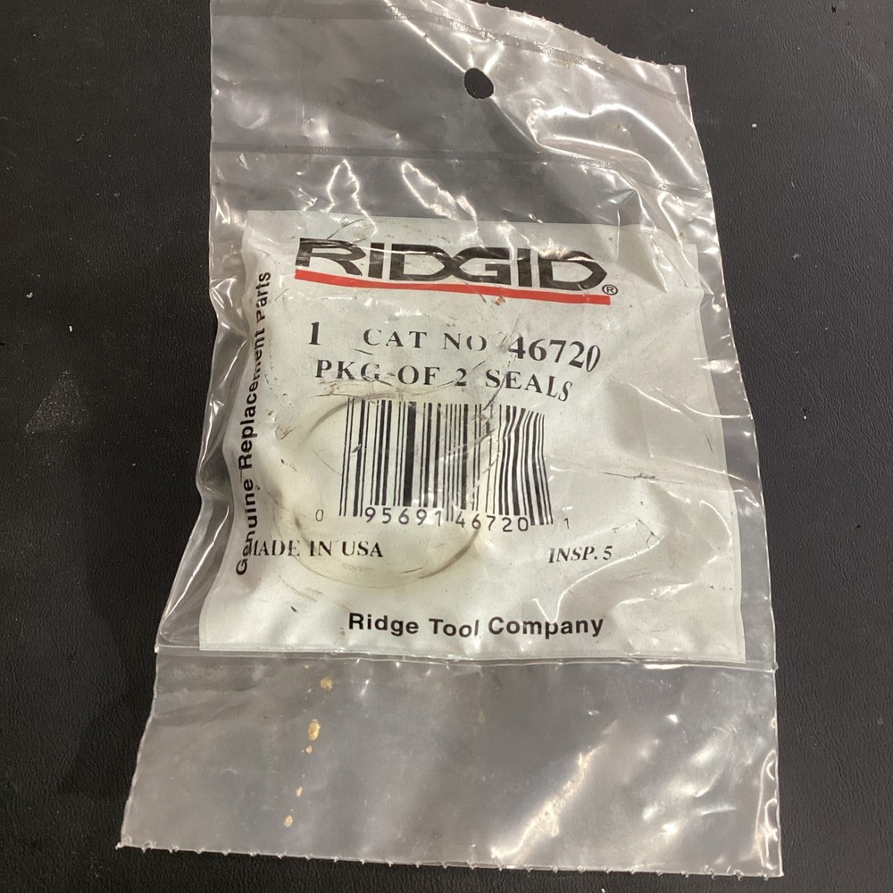 Ridgid 46720 Set 2 seals Genuine Ridgid Part