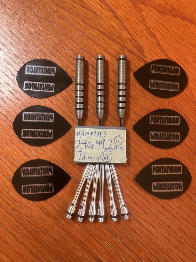 WINMAU DARTS - 24 GRAMS - MINT