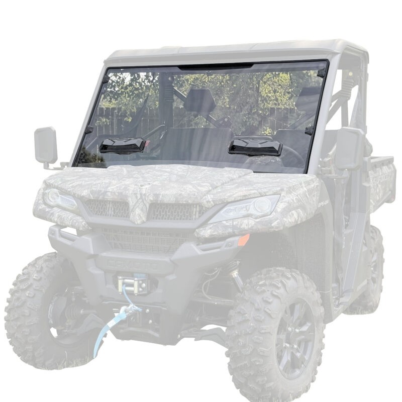 CFMOTO UFORCE 1000 & XL Front Windshield Vented 2019-2024