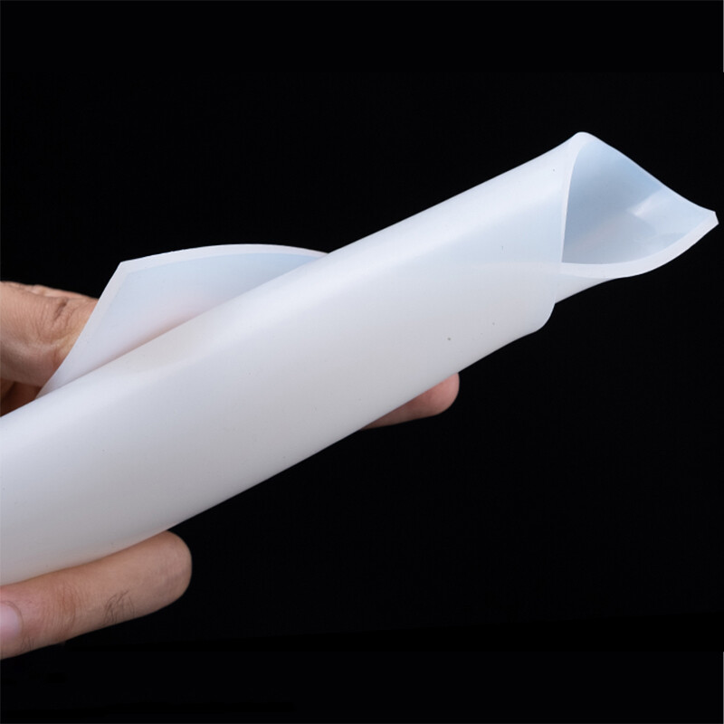 Soft Silicone Rubber Sheet Clear High Temp Mat Plate Translucent Thick 0.5-30mm