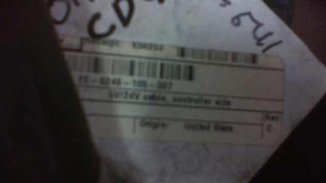 Fanuc EE-6246-105-007 Controller Side Cable - New