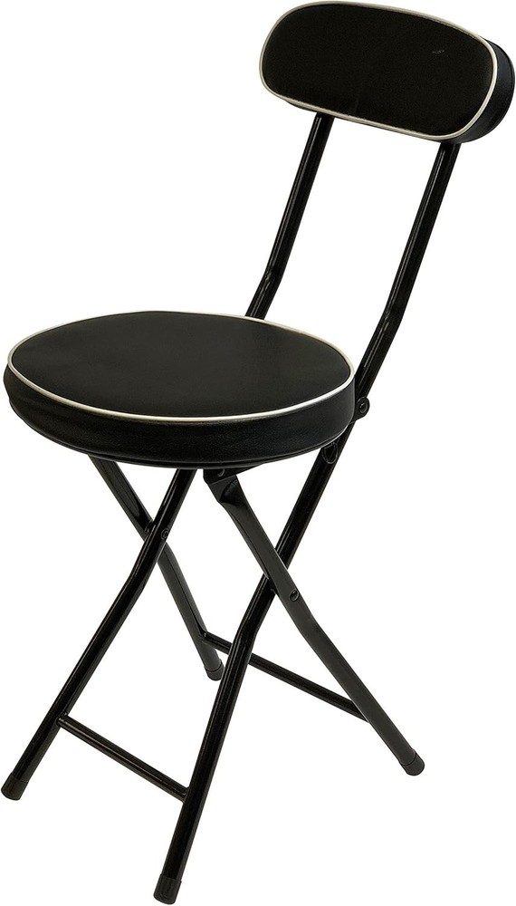 Cushioned Padded Folding Stool
