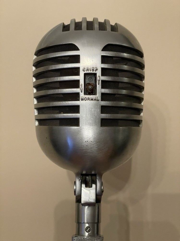 Vintage Astatic DR-10 Microphone Not Tested