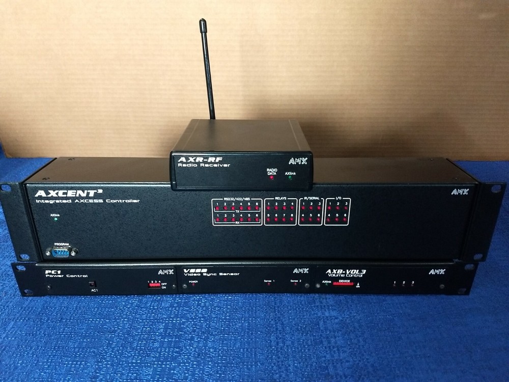 Mixed Lot of AMX Audio/Visual Equipment