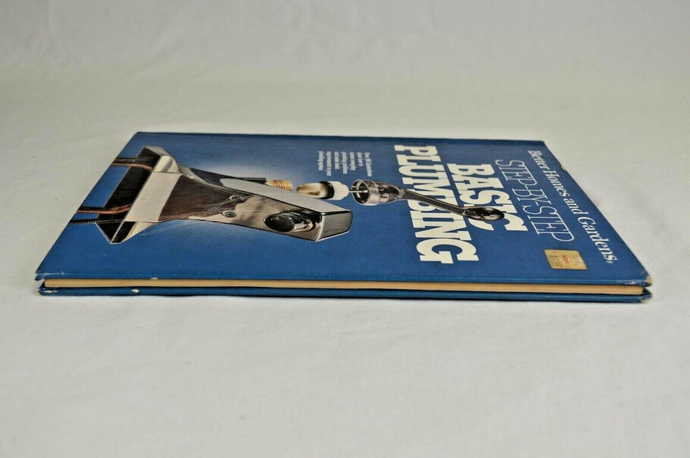 "Step By Step Basic Plumbing" Better Homes & Gardens Book 96 Pages 1981 V Good