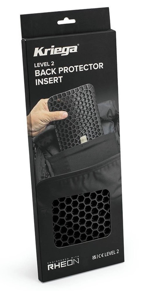 Kriega Level 2 Back Protector Insert Black