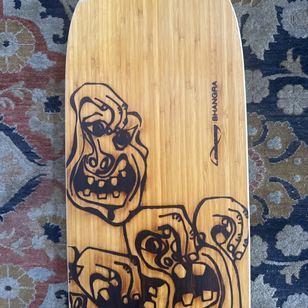 Mint Loaded Bhangra Longboard Flex 2 Freestyle Dancer Skateboard Bamboo Deck ￼