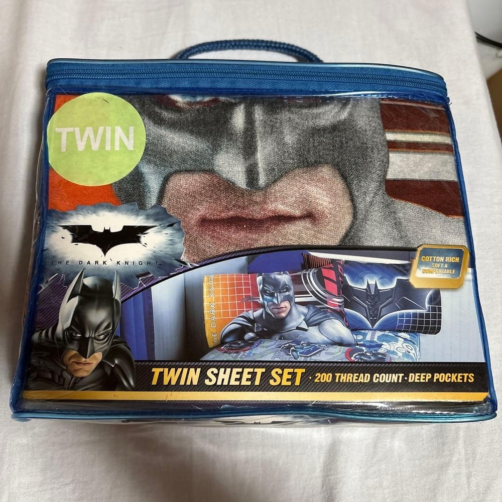 Batman twin sheet set 200 thread count