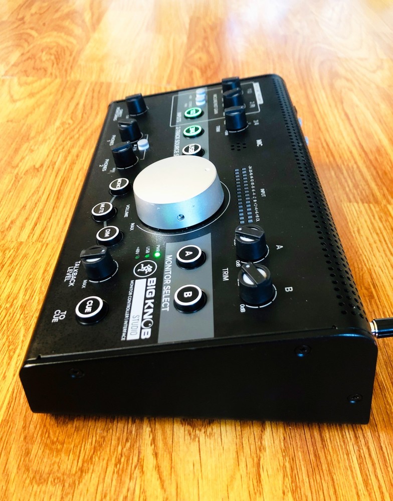 Mackie Big Knob Studio 4x3 Studio Monitor Controller Interface Fully Works