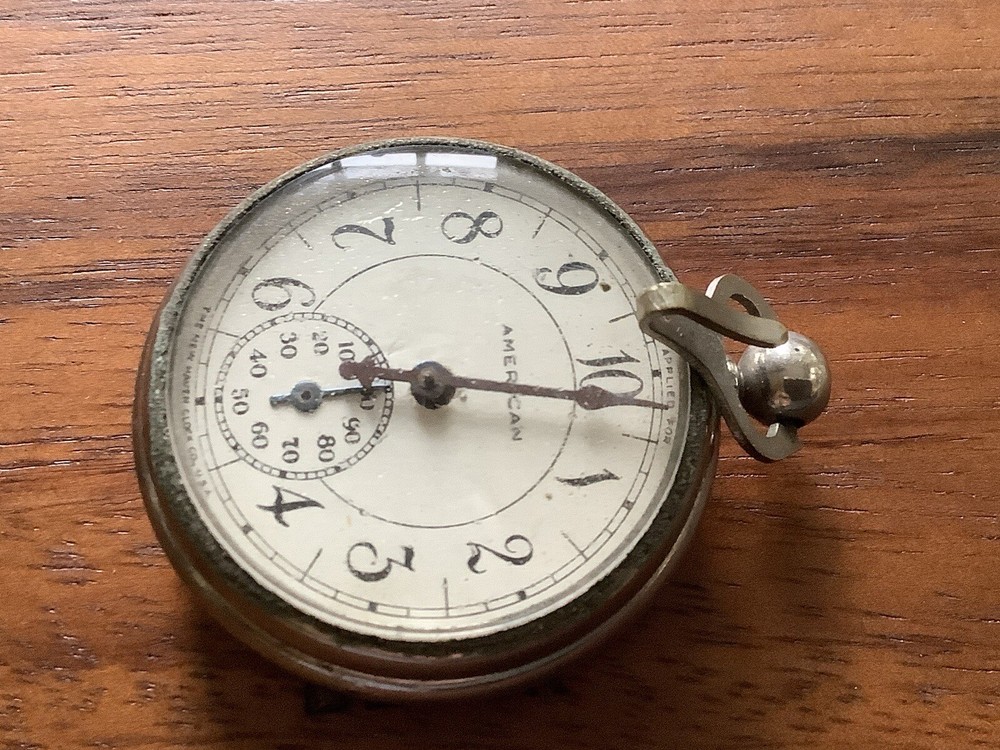 Vintage New Haven Clock Co. pedometer
