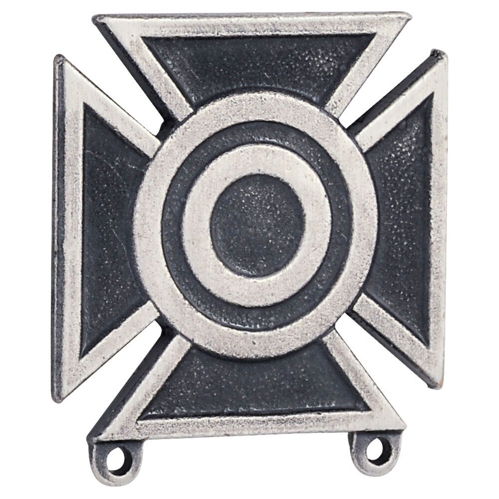 Army Sharpshooter Weapons Qualification Badge Silver Oxidized