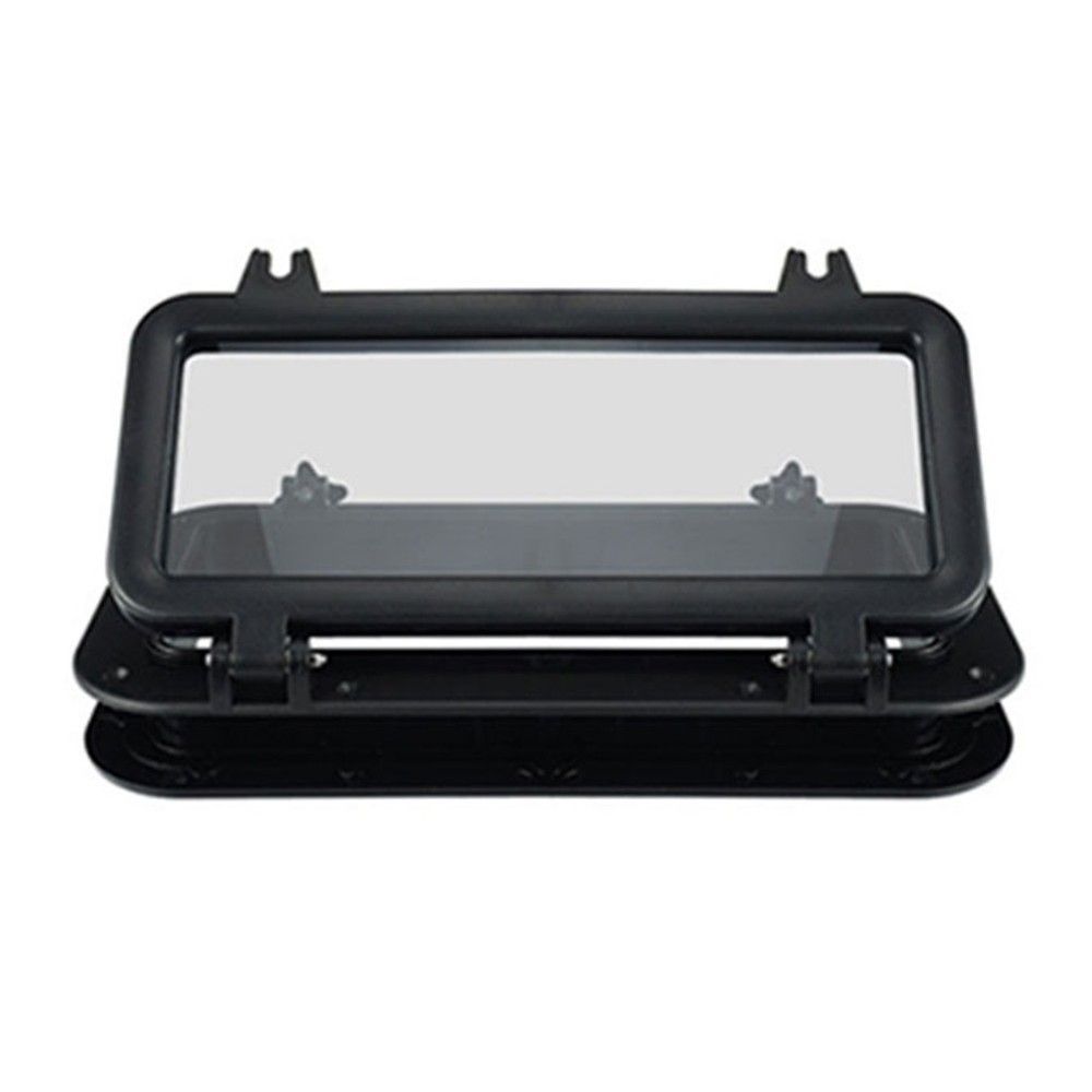 RV Porthole Window with Rectangular Shape for Improved Airflow and Privacy