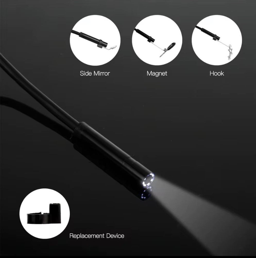 Endoscope Snake Camera with Light,Waterproof Camera for Android iPhone Gift