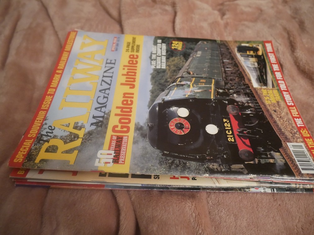 Railway Magazine: six issues from May 2001 - June 2003