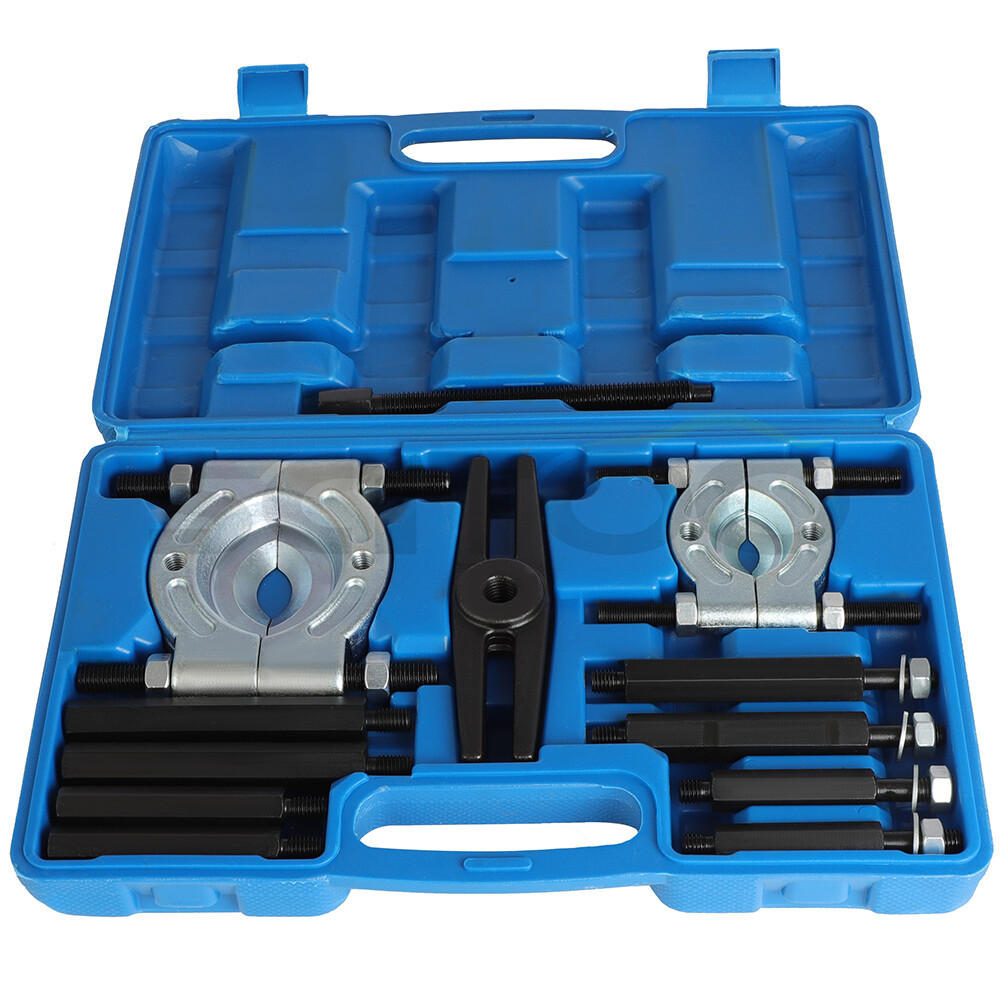 12pcs Bearing Separator Set 5-Ton Capacity with Gear Puller Fly Wheel Separator