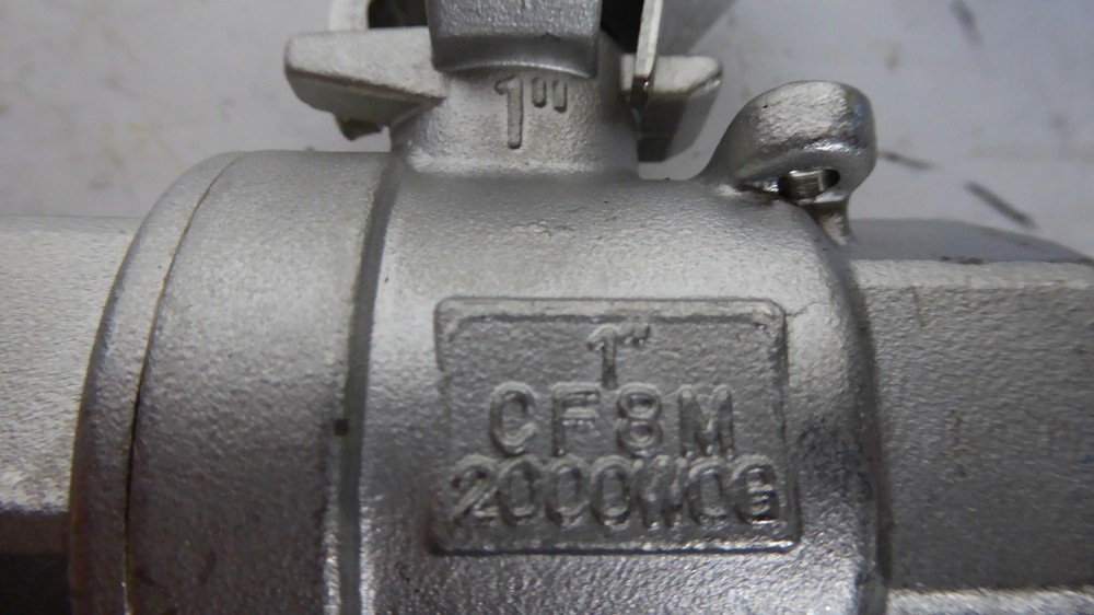 Haitima SS-2B Ball Valve 1" CF8M 2000 WOG