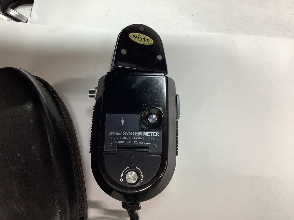 Sekonic L-428 Light Meter w/ Case Tested