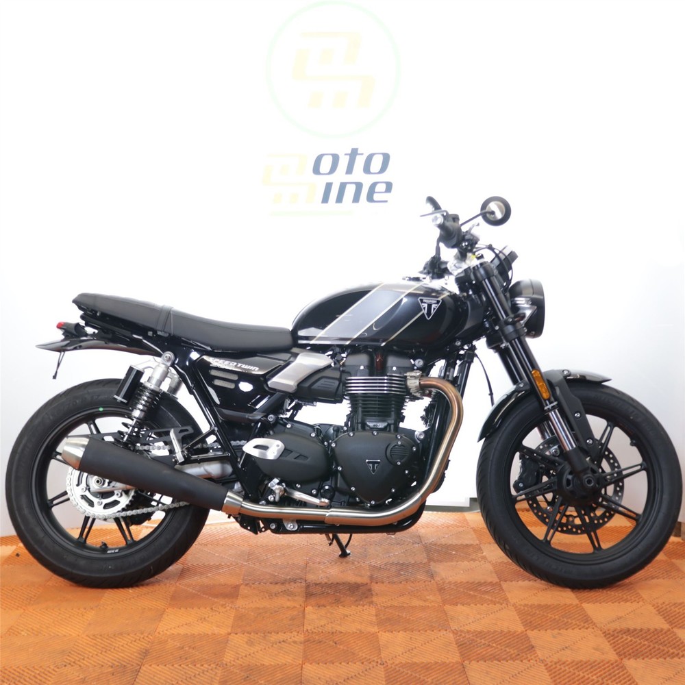 2025 Triumph Speed Twin 900 Left Brushed Header - T2204316