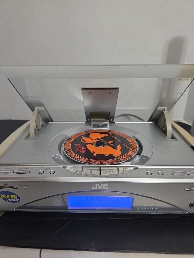 JVC Compact Component System CA-FSSD1000 CD FM AM AUX No Remote Working (Read)