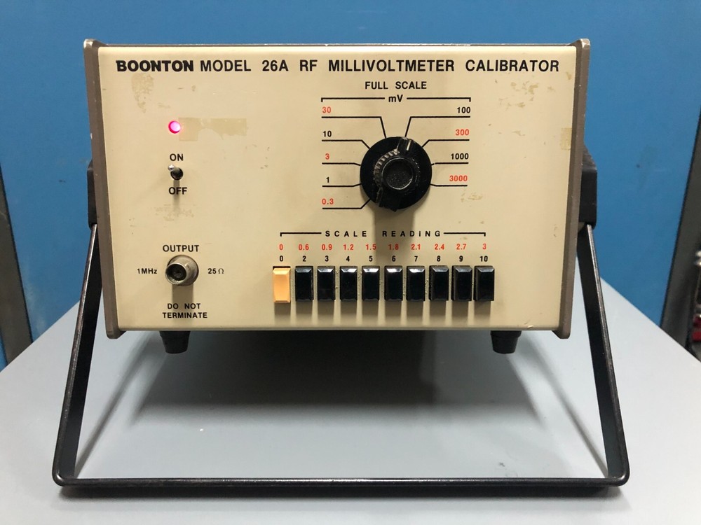 Boonton 26A RF Millivoltmeter Calibrator