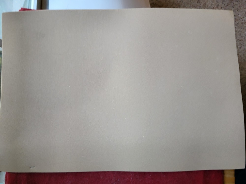 Craft Foam Sheets--12 x 18 Inches -Tan- 2 Sheets-2 MM Thick