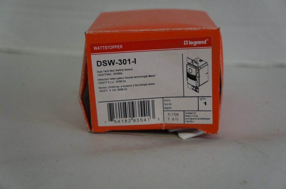 Wattstopper WPIR Occupancy Sensor version 3 passive infrared occupancy sensor