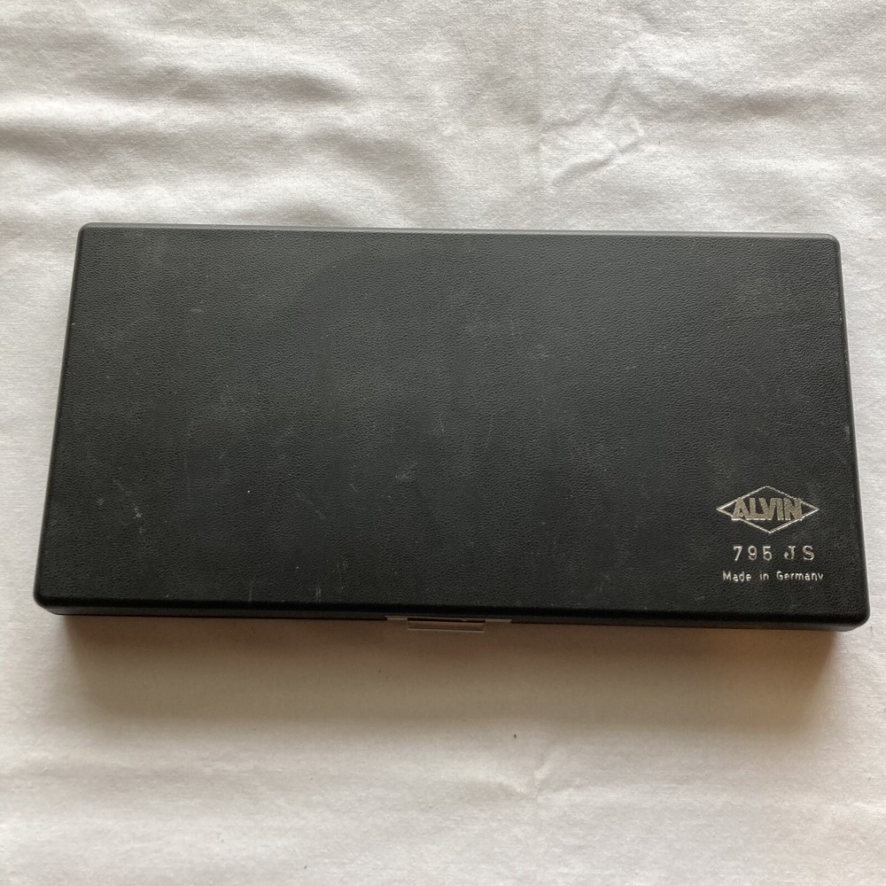 Vintage, Alvin 795 JS, Precision Drawing Instruments Set