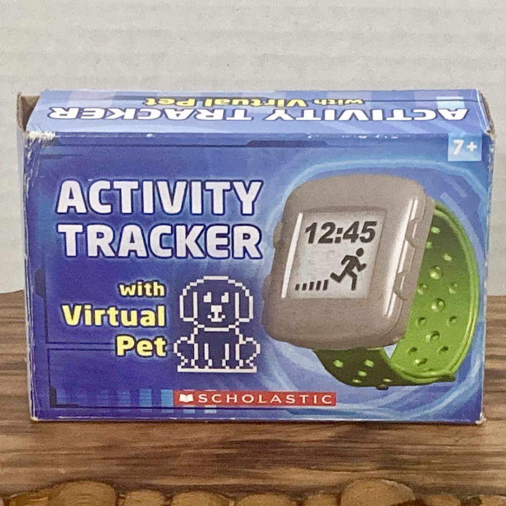 Scholastic Activity Tracker w Virtual Pet Make Fitness Fun NOS Tested Works