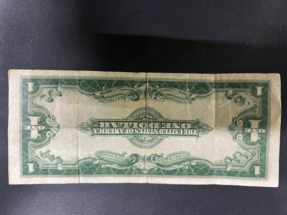 1923 One Dollar Silver Certificate Large Size $1 Bill Circulated