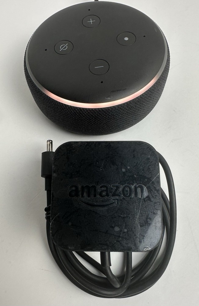 Amazon Echo Dot 3rd Generation Model D9N29T Black ( Tested )
